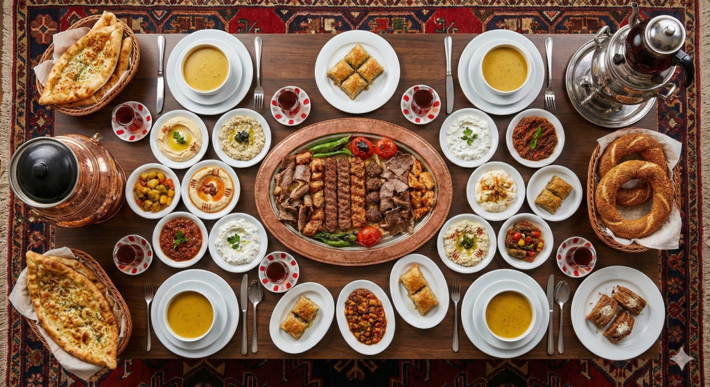 Bir İmparatorluğun Mirası Sofrada: Türkiye’nin Yemek Kültürü ve Coğrafyanın Lezzete&nbsp;Dönüşümü